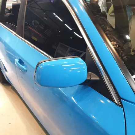 상태 안 좋은 BMW 5시리즈 E60, 에이버리 스카이블루 전체랩핑으로 신차되다?! / 하남 하산곡동