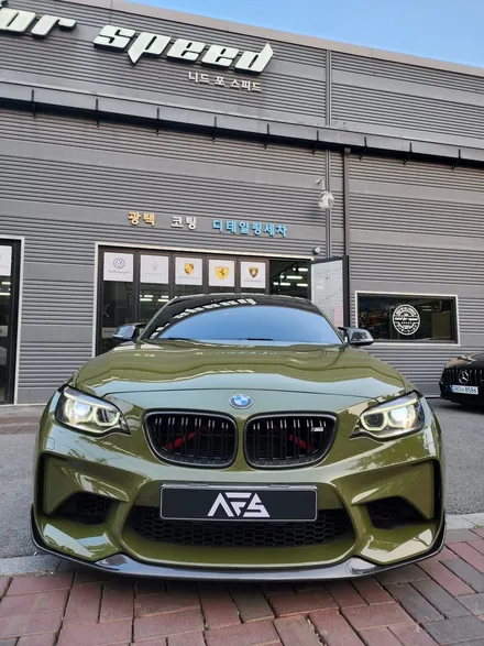 BMW M2 전체랩핑 / 택랩 랩핑 전문샵 니드포스피드 하남 / 하남 하산곡동