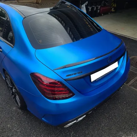 C63S AMG, 크롬샤틴블루 전체랩핑으로 이미지 변신! / 하남 하산곡동