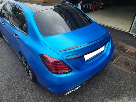 C63S AMG, 크롬샤틴블루 전체랩핑으로 이미지 변신! / 하남 하산곡동