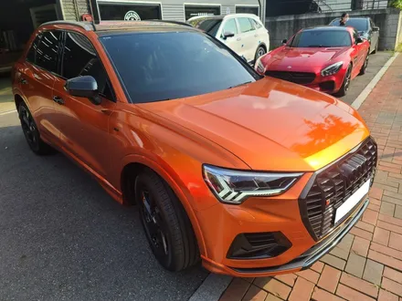 신형Q3 택랩 Gloss Aluminium Paprika Orange로 전체랩핑 / 하남 하산곡동