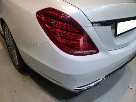 송파에서 오신 마이바흐 S500 W222 화이트펄 전체랩핑! / 하남 하산곡동