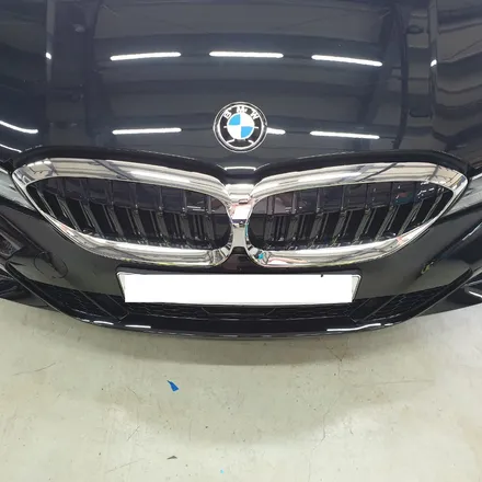 그릴 파츠 교환 비싸?!  그릴랩핑으로 같은 느낌, 저렴한 가격?! BMW 3시리즈 G20 그릴랩핑! / 하남 하산곡동