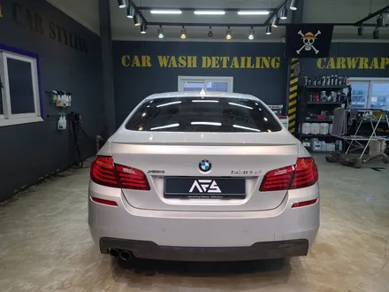 BMW 5시리즈(F10) / 3M 사틴블랙 전체랩핑 / 하남니드포 / 하남 하산곡동