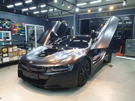 NFS(니드포스피드),스포츠카 BMW I8 블랙무광으로 전체랩핑 / 하남 하산곡동