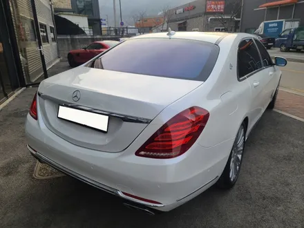 송파에서 오신 마이바흐 S500 W222 화이트펄 전체랩핑! / 하남 하산곡동