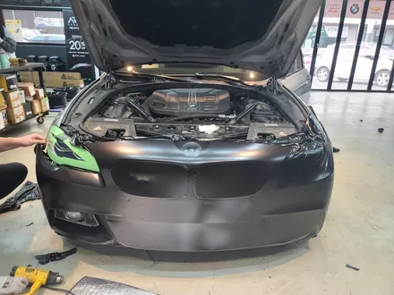 BMW 5시리즈(F10) / 3M 사틴블랙 전체랩핑 / 하남니드포 / 하남 하산곡동