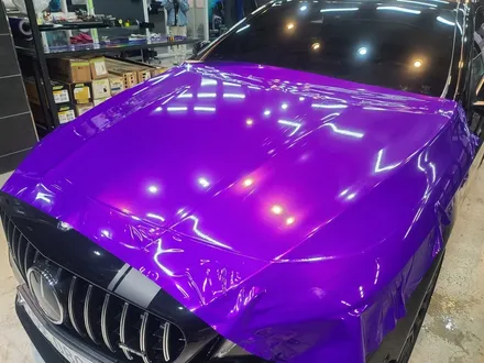 미사랩핑 CLA45AMG 에디션 블랙색상에서 보라돌이로 변신! / 하남 하산곡동