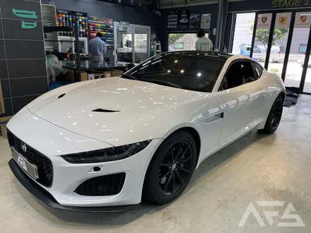경기광주 부근 하남미사 랩핑 전문샵 재규어 F-TYPE (F타입) LB필름 퍼플 풀시공 / 하남 하산곡동