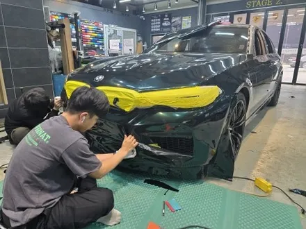 TECKWRAP 택랩랩핑 전문업체에서 BMW M5 전체 풀시공!! / 하남 하산곡동