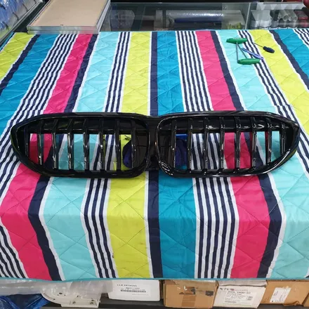 그릴 파츠 교환 비싸?!  그릴랩핑으로 같은 느낌, 저렴한 가격?! BMW 3시리즈 G20 그릴랩핑! / 하남 하산곡동