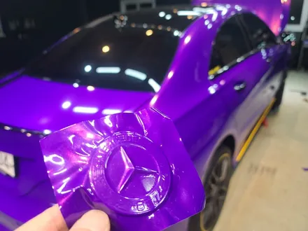 미사랩핑 CLA45AMG 에디션 블랙색상에서 보라돌이로 변신! / 하남 하산곡동