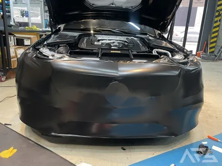 [경기광주] AMG C63S 전체랩핑 / 크롬죽이기 / 블랙무광 휠 도색 시공하러 니드포스피드 하남에 입고되어 변신!! / 하남 하산곡동