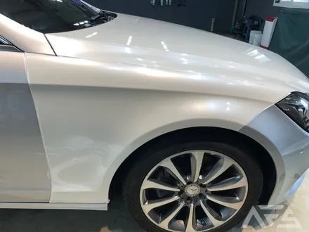하남 미사 벤츠  CLS250D 에이버리 화이트진주펄 전체랩핑 시공 / 하남 하산곡동