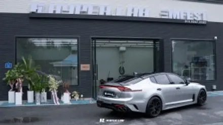 청주랩핑 기아자동차 스팅어 전체랩핑 / 충남 천안