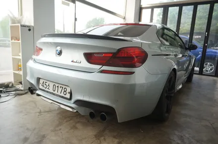 SKIN GARAGE + BMW M6랩핑 + M6부분랩핑 + M6커스텀데칼 + 라인데칼 + 포인트랩핑 / 성남시 분당구 동원동