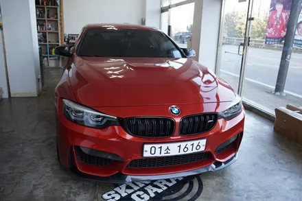 SKIN GARAGE + BMW M4 DTM DECAL + M4 DTM + M4데칼 + BMW데칼 + BMW랩핑 + BMW전체랩핑 / 성남시 분당구 동원동