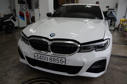 스킨게러지 + BMW G20 키드니그릴랩핑 + G20랩핑 + G20키드니그릴 + BMW 3 + 키드니그릴랩핑 / 성남시 분당구 동원동