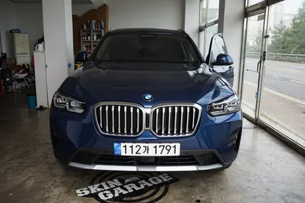 SKIN GARAGE + BMW X3 실내랩핑 + X3 크롬딜리트 + BMW 실내랩핑 + 크롬죽이기 + 하이글로시 죽이기 / 성남시 분당구 동원동