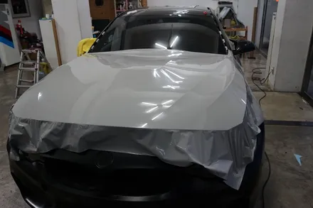 스킨게러지 + BMW M4전체랩핑 + M4전체랩핑 + M4랩핑 + 카본루프PPF + BMW 전체랩핑 + 에이버리그레이 + PPF + 카스킨 / 성남시 분당구 동원동