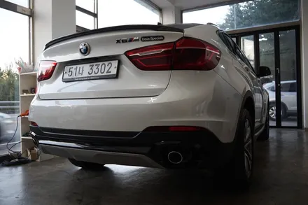 BMW X6루프스킨 + BMW X6 디퓨져랩핑 + BMW 포인트랩핑 + BMW랩핑 + 분당랩핑 + 용인랩핑 + 판교랩핑 + 자동차랩핑 / 성남시 분당구 동원동