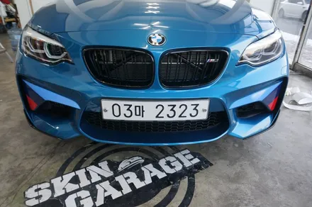 스킨게러지 + 자동차데칼 +BMW데칼 + M2데칼 + M데칼 + M퍼포먼스 + M스티커 + BMW랩핑 / 성남시 분당구 동원동