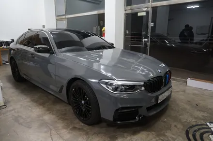 G30 540i + BMW전체랩핑 + G30전체랩핑 + 비머랩핑 + 자동차전체랩핑 + 시멘트랩핑 + 전체카스킨 + BMW랩핑 + BMW데칼 / 성남시 분당구 동원동