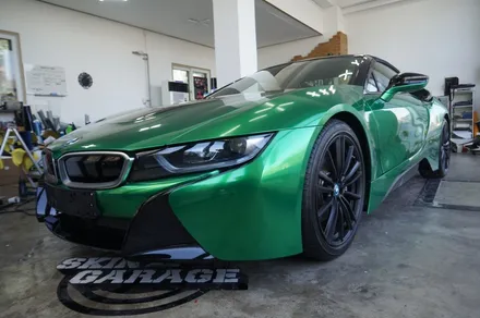 스킨게러지 + BMW i8로드스터 + i8로드스터전체랩핑 + BMW전체랩핑 + 자동차전체랩핑 + 카랩핑 + 수입차랩핑 + 수입차전체랩핑 / 성남시 분당구 동원동