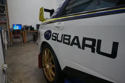 스킨게러지 + 스바루임프레자 + WRX STI + 스바루데칼 + SUBARU + 레이싱데칼 + 커스텀데칼 + 자동차데칼 + 카스킨 / 성남시 분당구 동원동