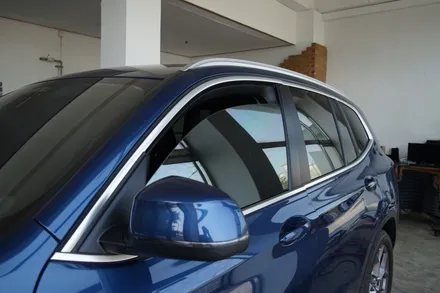 SKIN GARAGE + BMW X3 실내랩핑 + X3 크롬딜리트 + BMW 실내랩핑 + 크롬죽이기 + 하이글로시 죽이기 / 성남시 분당구 동원동