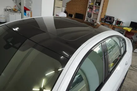 스킨게러지 + BMW 루프스킨 + G30루프스킨 + G30크롬몰딩랩핑 + 윈도우몰딩랩핑 + BMW 윈도우몰딩 + BMW G30랩핑 / 성남시 분당구 동원동