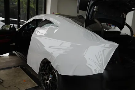스킨게러지 + BMW M4전체랩핑 + M4전체랩핑 + M4랩핑 + 카본루프PPF + BMW 전체랩핑 + 에이버리그레이 + PPF + 카스킨 / 성남시 분당구 동원동