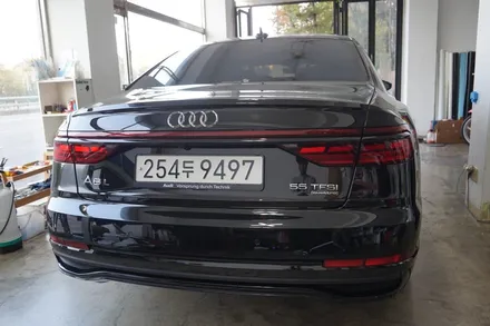스킨게러지  # AUDI A8 크롬딜리트 #아우디A8크롬딜리트  #아우디크롬죽이기 #아우디그릴랩핑 #아우디크롬랩핑 / 성남시 분당구 동원동