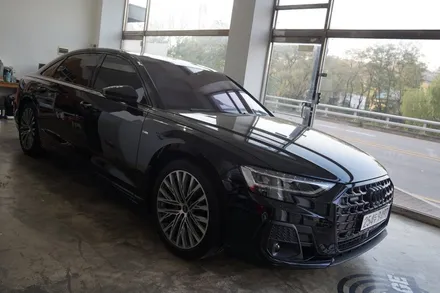 스킨게러지  # AUDI A8 크롬딜리트 #아우디A8크롬딜리트  #아우디크롬죽이기 #아우디그릴랩핑 #아우디크롬랩핑 / 성남시 분당구 동원동