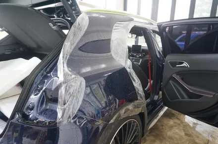 스킨게러지 + GLA45AMG 전체PPF + 전체PPF + 신차PPF + 벤츠PPF + 생활보호PPF + 자동차보호필름 + 전면PPF / 성남시 분당구 동원동