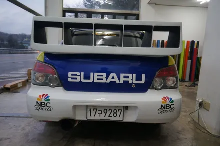 스킨게러지 + 스바루임프레자 + WRX STI + 스바루데칼 + SUBARU + 레이싱데칼 + 커스텀데칼 + 자동차데칼 + 카스킨 / 성남시 분당구 동원동