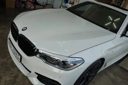 스킨게러지 + BMW 루프스킨 + G30루프스킨 + G30크롬몰딩랩핑 + 윈도우몰딩랩핑 + BMW 윈도우몰딩 + BMW G30랩핑 / 성남시 분당구 동원동