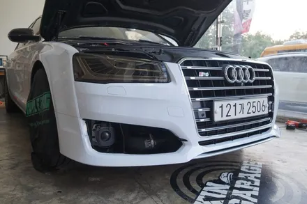 스킨게러지 #AUDI A8고광택랩핑 #아우디A8랩핑 #랩핑보험처리 #고광택전체랩핑 #고광택부분랩핑 #랩핑사고처리 / 성남시 분당구 동원동