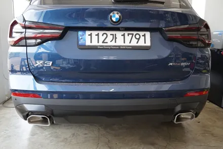 SKIN GARAGE + BMW X3 실내랩핑 + X3 크롬딜리트 + BMW 실내랩핑 + 크롬죽이기 + 하이글로시 죽이기 / 성남시 분당구 동원동