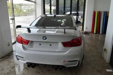스킨게러지 + BMW M4전체랩핑 + M4전체랩핑 + M4랩핑 + 카본루프PPF + BMW 전체랩핑 + 에이버리그레이 + PPF + 카스킨 / 성남시 분당구 동원동