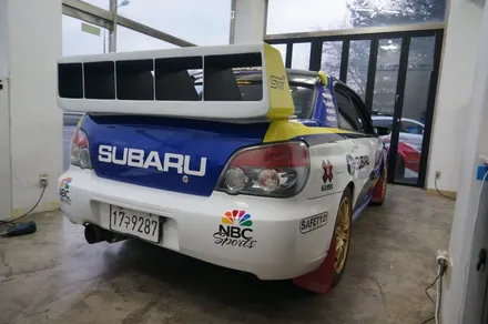 스킨게러지 + 스바루임프레자 + WRX STI + 스바루데칼 + SUBARU + 레이싱데칼 + 커스텀데칼 + 자동차데칼 + 카스킨 / 성남시 분당구 동원동