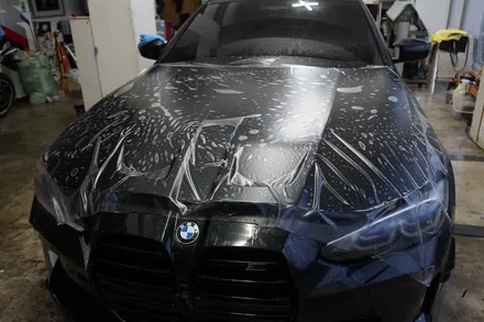 스킨게러지 #BMW IX4무광PPF #BMW전기차랩핑 #ix4범퍼PPF #보험사고PPF #BMW무광PPF #카본PPF / 성남시 분당구 동원동