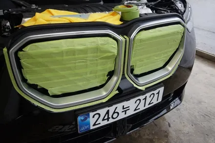BMW X3그릴랩핑 #BMW아이코닉글로우랩핑 #BMW그릴랩핑 / 성남시 분당구 동원동
