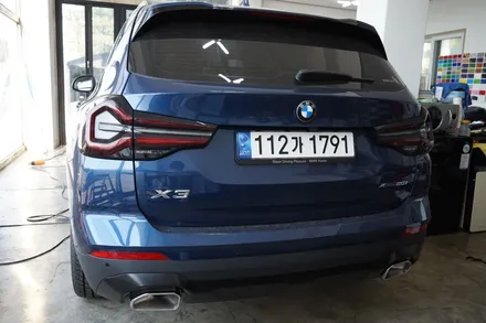 SKIN GARAGE + BMW X3 실내랩핑 + X3 크롬딜리트 + BMW 실내랩핑 + 크롬죽이기 + 하이글로시 죽이기 / 성남시 분당구 동원동