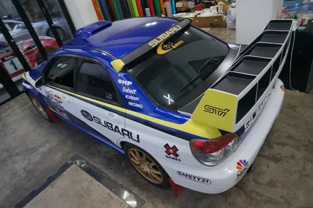 스킨게러지 + 스바루임프레자 + WRX STI + 스바루데칼 + SUBARU + 레이싱데칼 + 커스텀데칼 + 자동차데칼 + 카스킨 / 성남시 분당구 동원동