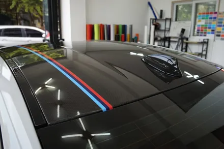 스킨게러지 + BMW M4전체랩핑 + M4전체랩핑 + M4랩핑 + 카본루프PPF + BMW 전체랩핑 + 에이버리그레이 + PPF + 카스킨 / 성남시 분당구 동원동
