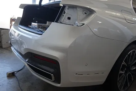 스킨게러지 + BMW745e전체랩핑 + BMW전체랩핑 + BMW크롬죽이기 + BMW7시리즈랩핑 + BMW 745e / 성남시 분당구 동원동