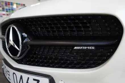 스킨게러지 + 벤츠AMG GT 포인트랩핑 + AMG GT 크롬죽이기 + AMG GT 그릴랩핑 + 부분랩핑 + 벤츠포인트랩핑 / 성남시 분당구 동원동