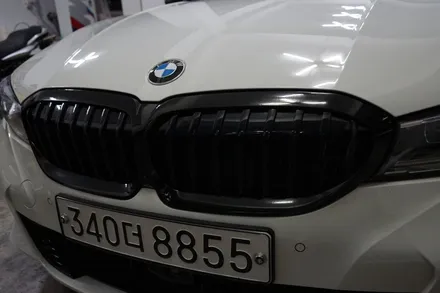 스킨게러지 + BMW G20 키드니그릴랩핑 + G20랩핑 + G20키드니그릴 + BMW 3 + 키드니그릴랩핑 / 성남시 분당구 동원동
