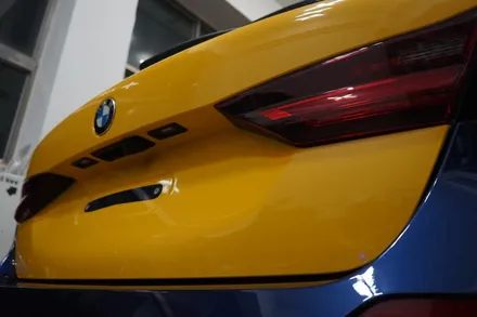 스킨게러지 + BMW 118전체랩핑 + F40전체랩핑 + BMW전체랩핑 + 수입차전체랩핑 + 자동차전체랩핑 + 에이저리다크엘로우 / 성남시 분당구 동원동